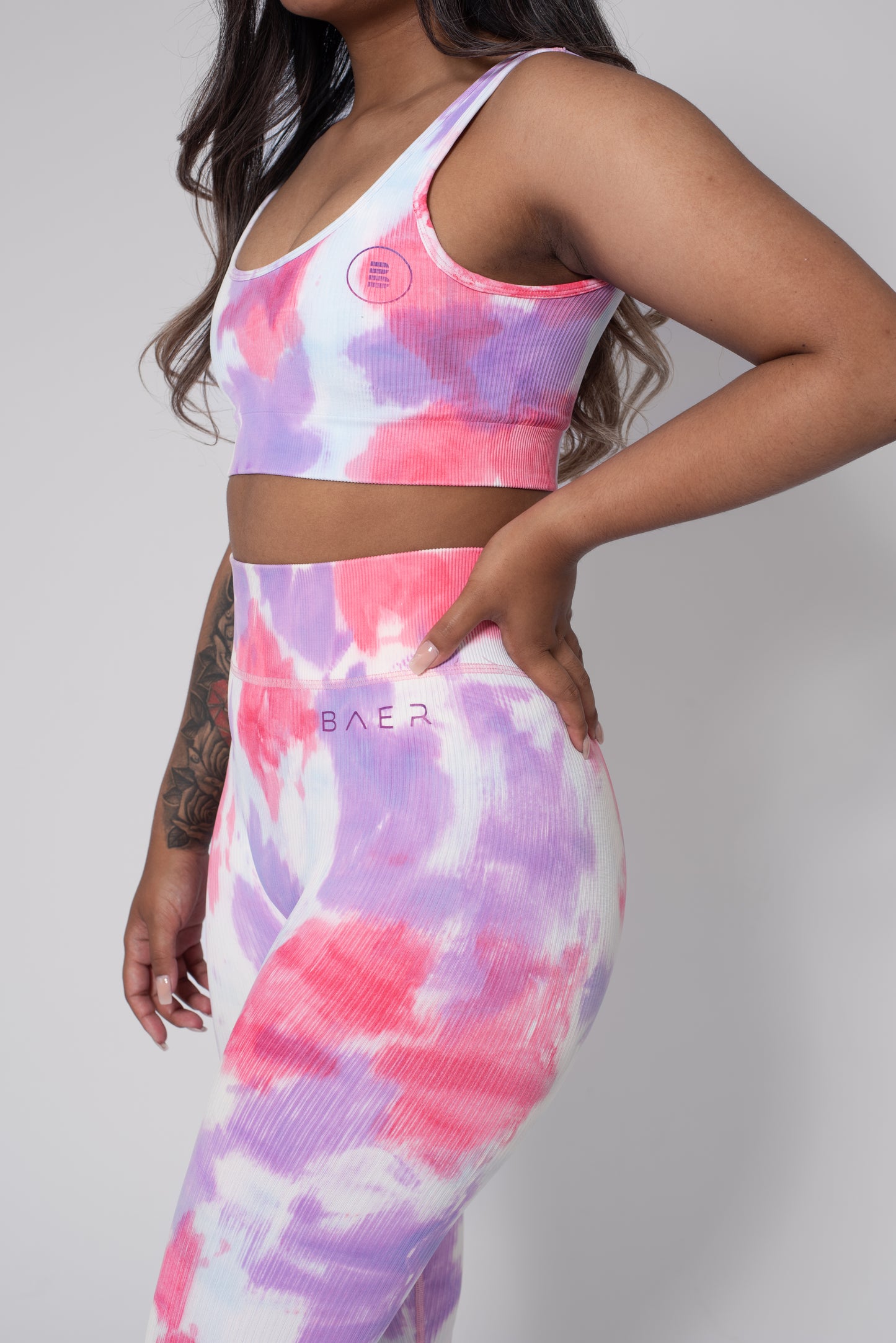SUPEЯB - TYE DYE PINKPURPLE