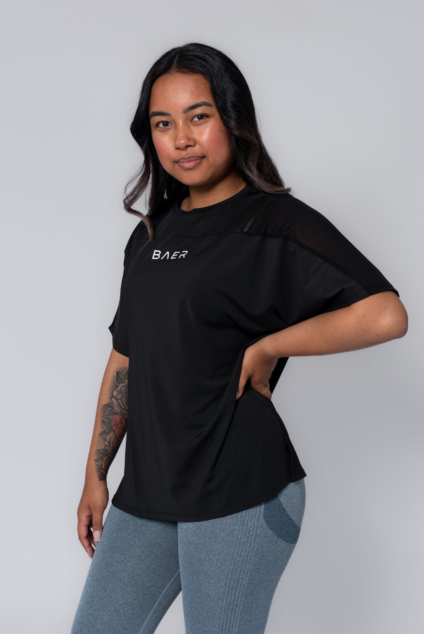 BAESICK - BLACK SHIRT