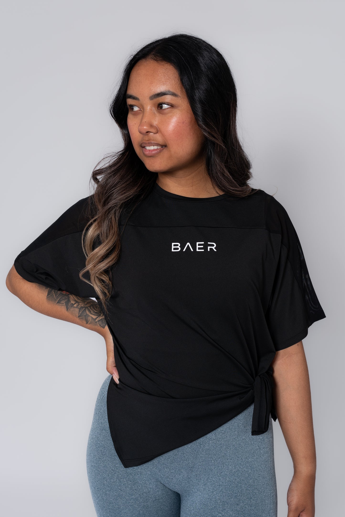 BAESICK - BLACK SHIRT